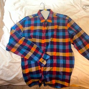 Bugatchi dress shirt 2xl